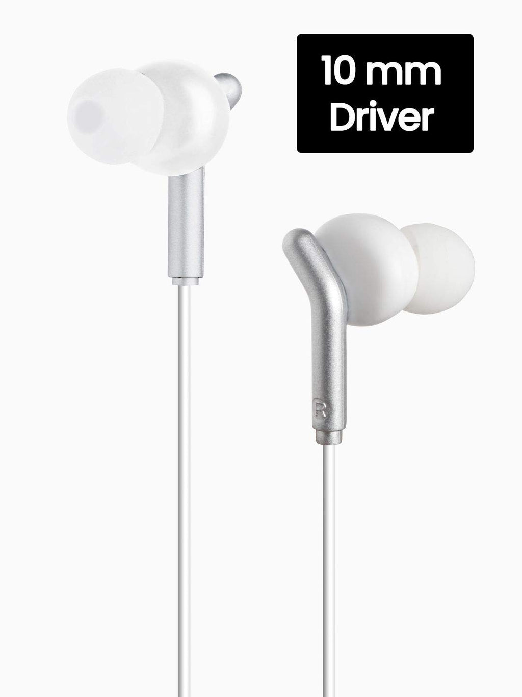 ZEBRONICS Bro 3.5Mm Wired in Ear Earphones, in-Line Mic, Deep Bass, 1.2M Strong and Long Lasting Cable, Light Weight, Compatible with Mobile | Tablet | Laptop (Blue)