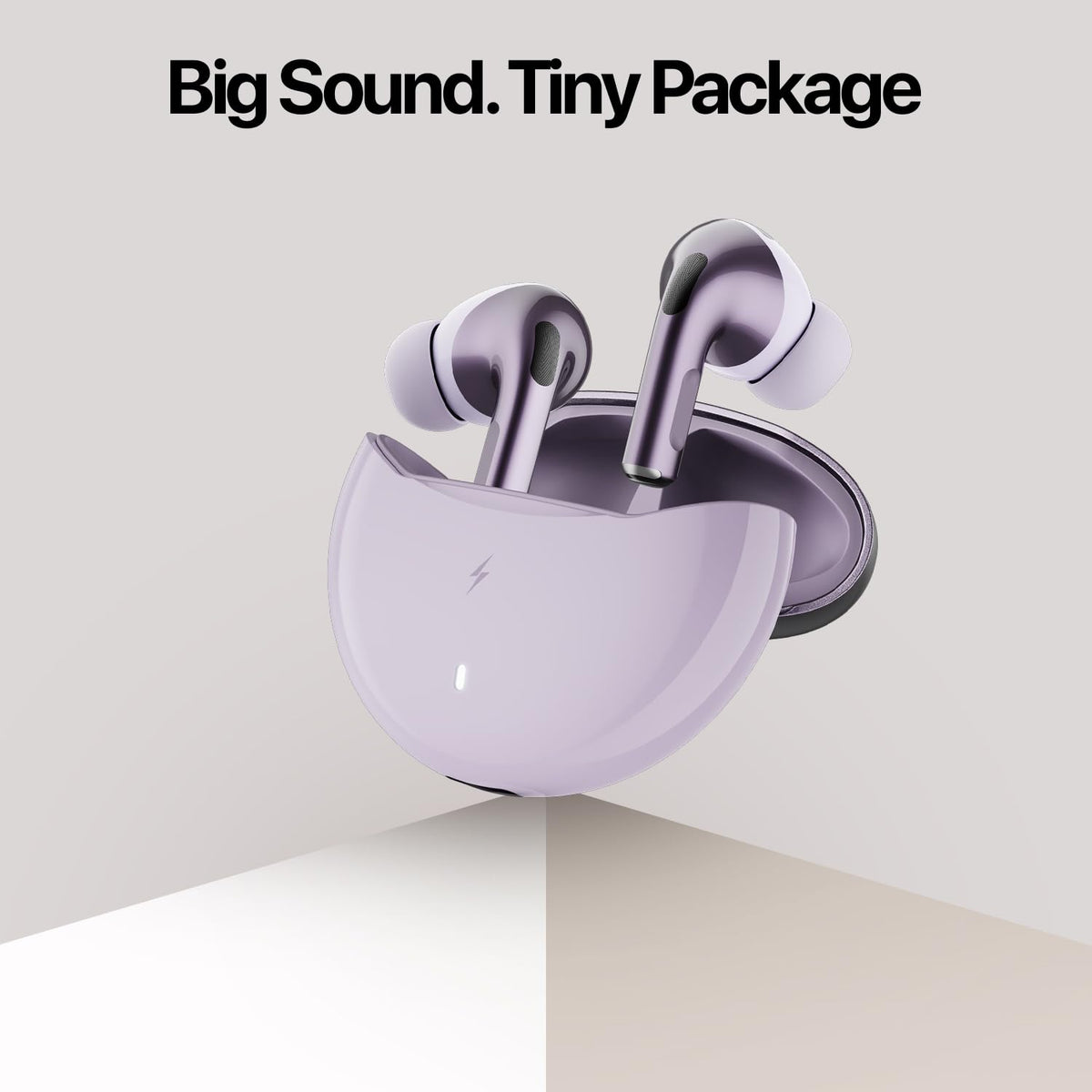 Fire-Boltt Aero TWS Earbuds Custom EQ, Wireless Bluetooth 5.4, Music & App Support, 50H Playtime, Fast Charging Case, 50ms Low Latency for Gaming, Touch Controls, IPX4 Waterproof, Clear Calls - Black