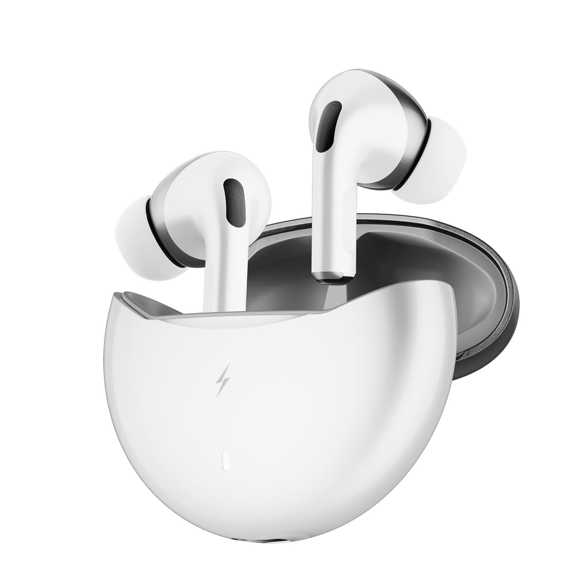 Fire-Boltt Aero TWS Earbuds Custom EQ, Wireless Bluetooth 5.4, Music & App Support, 50H Playtime, Fast Charging Case, 50ms Low Latency for Gaming, Touch Controls, IPX4 Waterproof, Clear Calls - Black