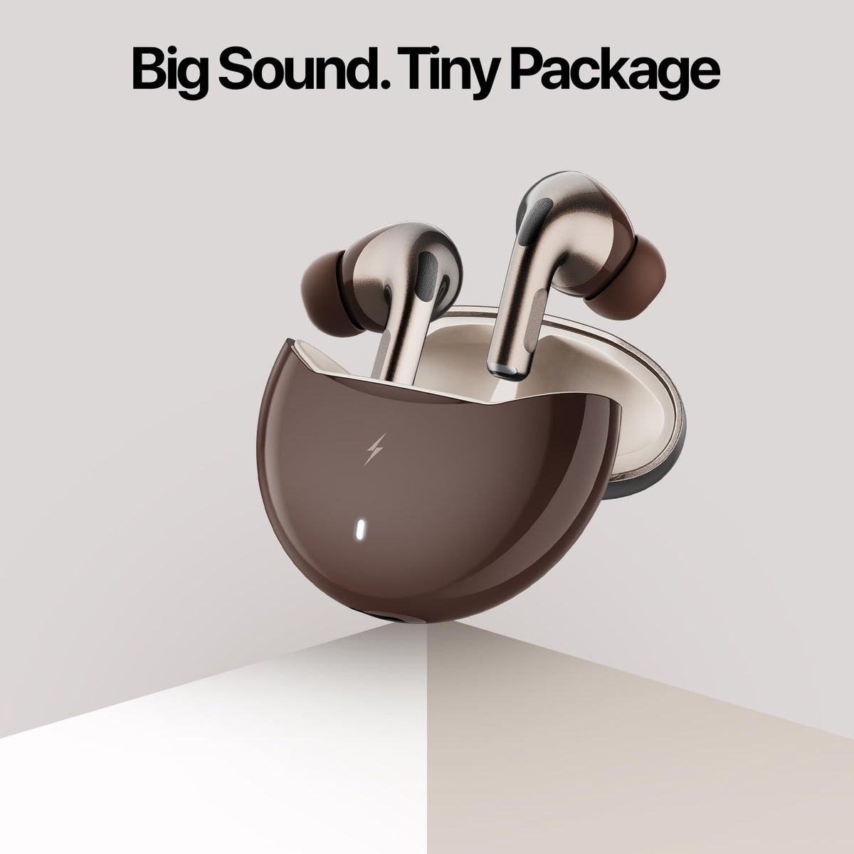 Fire-Boltt Aero TWS Earbuds Custom EQ, Wireless Bluetooth 5.4, Music & App Support, 50H Playtime, Fast Charging Case, 50ms Low Latency for Gaming, Touch Controls, IPX4 Waterproof, Clear Calls - Black