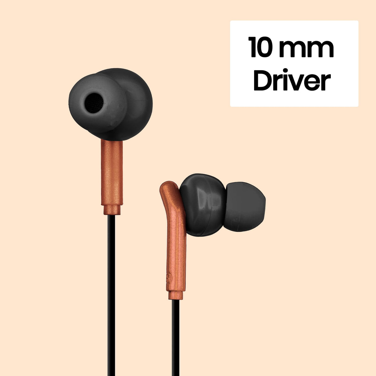 ZEBRONICS Bro 3.5Mm Wired in Ear Earphones, in-Line Mic, Deep Bass, 1.2M Strong and Long Lasting Cable, Light Weight, Compatible with Mobile | Tablet | Laptop (Blue)