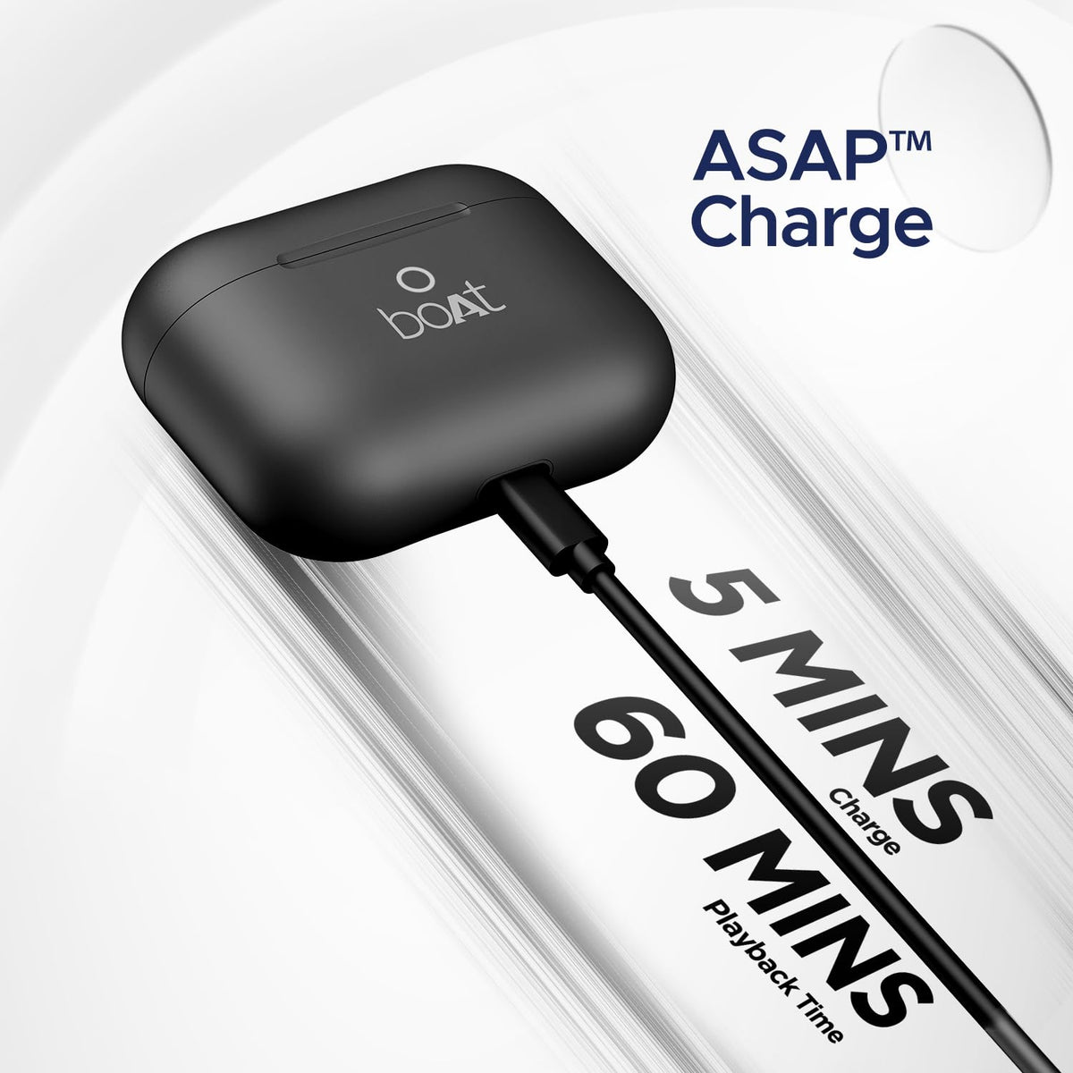 boAt Airdopes Joy, 35Hrs Battery, Fast Charge, IWP Tech, Low Latency, 2Mic ENx, Type-C Port, v5.3 Bluetooth Earbuds, TWS Ear Buds Wireless Earphones with mic(Dark Cyan)